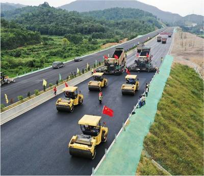 紫惠高速預計年底通車,路面工程已完成80%