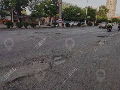朝陽(yáng)黃河路路面即將開始維修